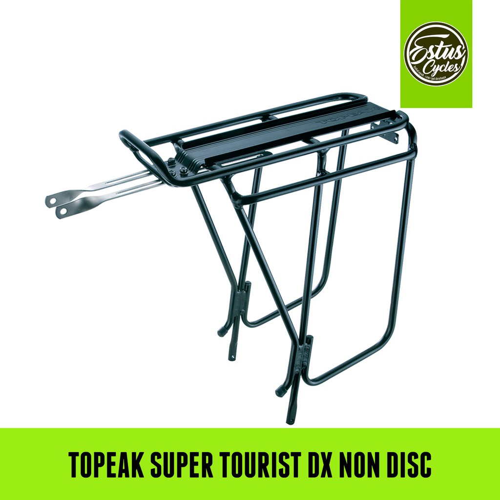 Rak Bagasi Sepeda Topeak Super Tourist DX Non Disc Pannier Belakang Touring Estus Cycles