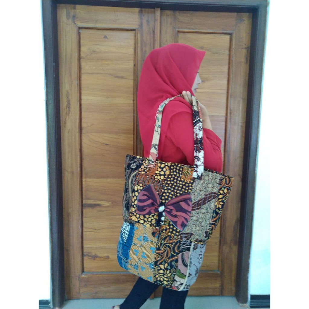 TAS PITA EMBER NADIRA-BATIK MURAH-BATIK WANITA-KAIN PERCA-DARI KAIN PERCA-KAIN PERCA MURAH