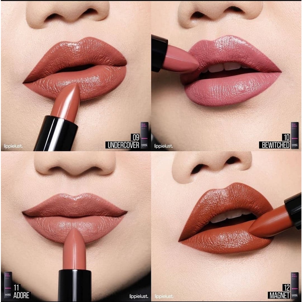 ✿ELYSABETHME✿ 𝓶𝓪𝓴𝓮𝓸𝓿𝓮𝓻 Make over color hypnose creamy lipmatte | lipstik mattee bisa untuk ombre