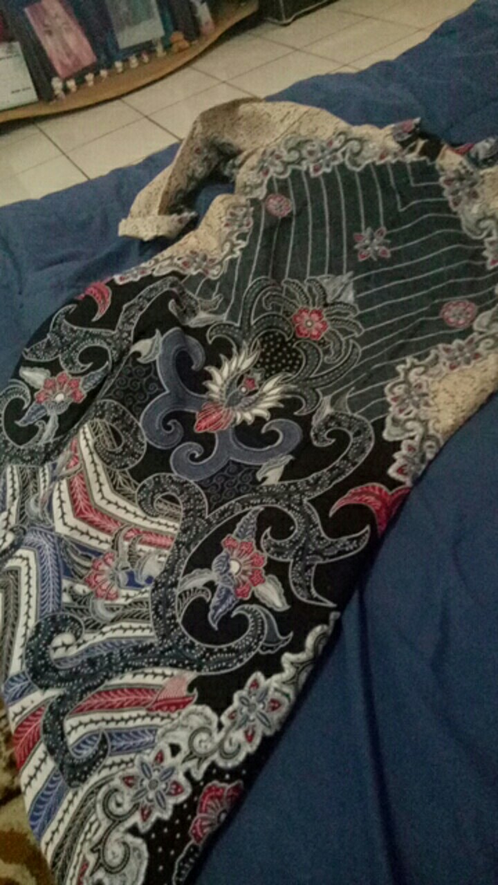 Terlaris Serut Genes Jelita Tunic Navbor Yelbor Whitbor Creambor Tunik Batik Modern Hrb030 Dolbi Dob