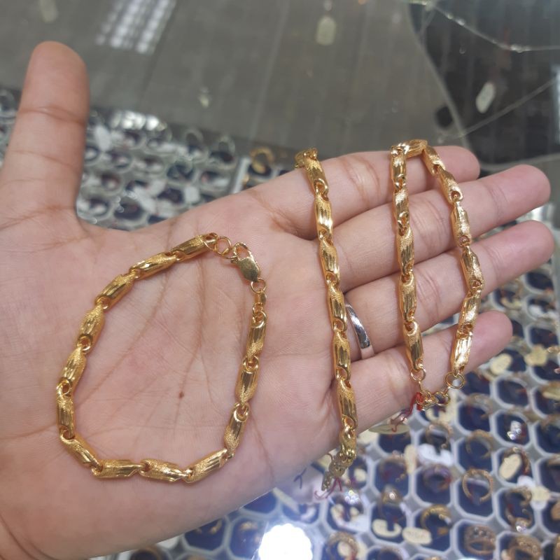 gelang bambu ukir
