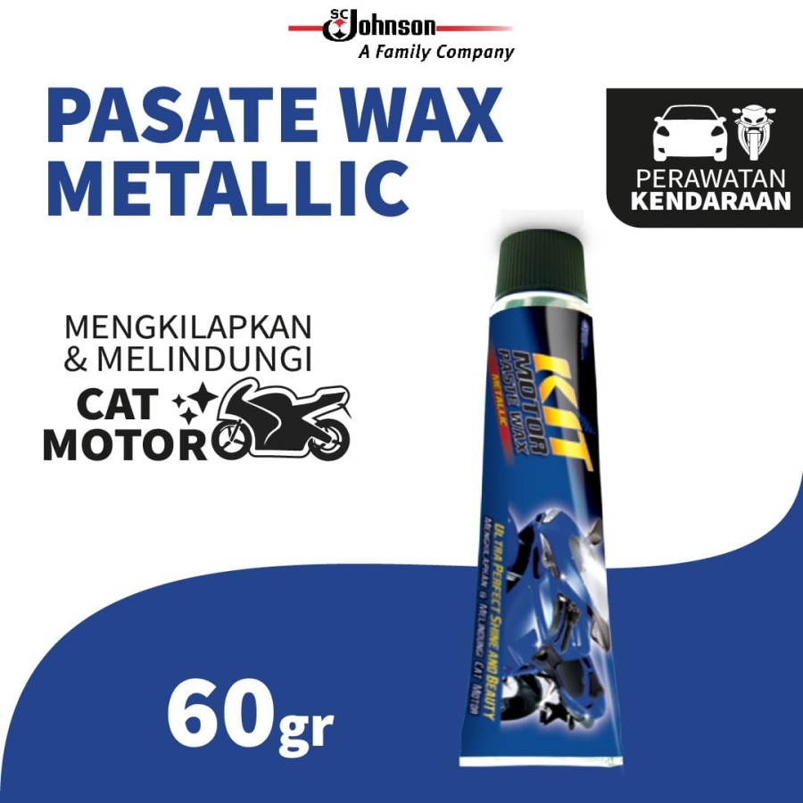 KIT Liquid Wax Metallic Pengkilap cat metallic Mobil Motor 60gr