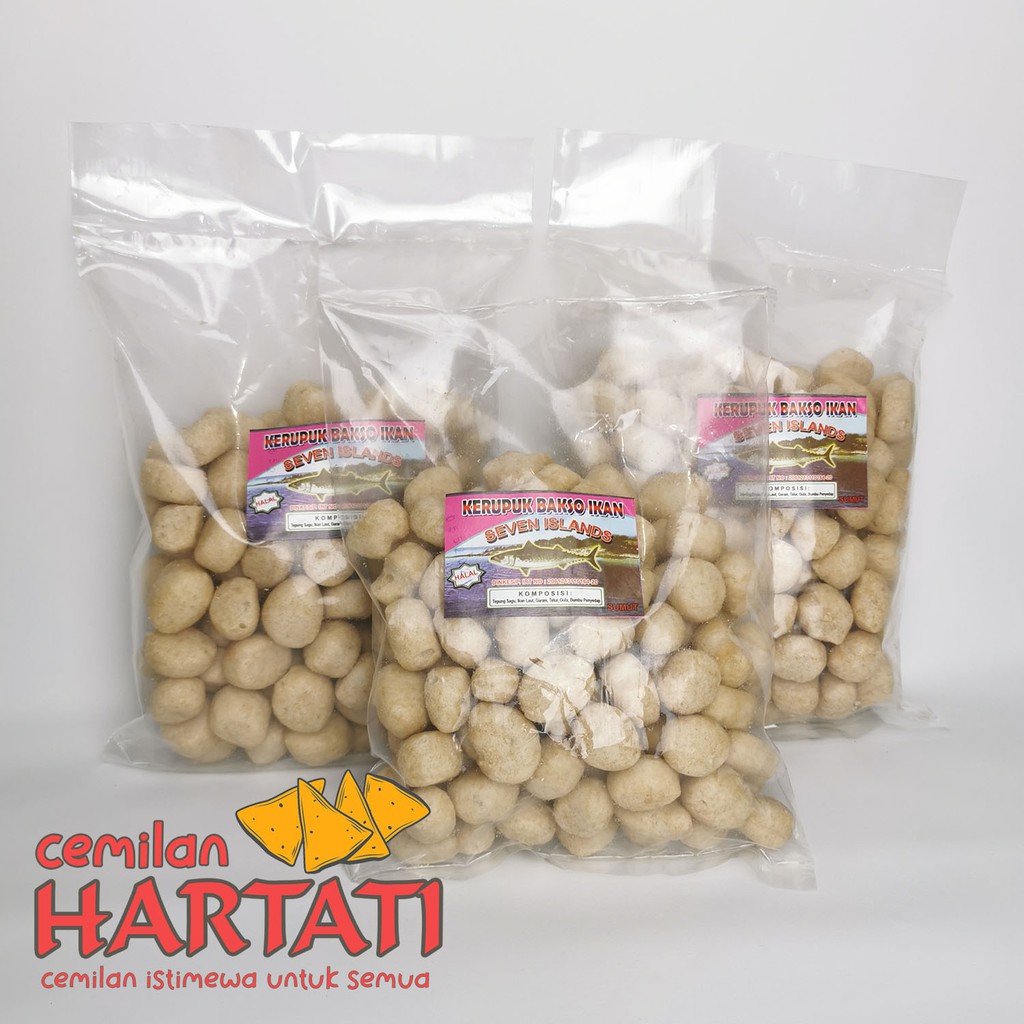 

Kerupuk Ikan / Kerupuk Bakso Ikan ( 200gr )