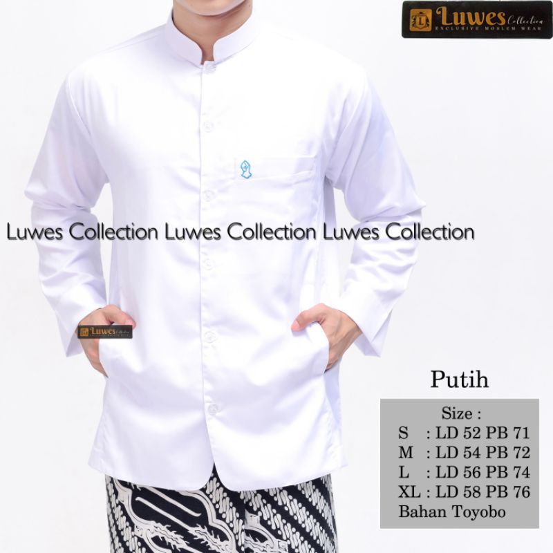 KOKO TEROMPAH SEMI JAS KOKO PRIA MUSLIM BAJU MUSLIM KEKINIAN  KOKO LUWES