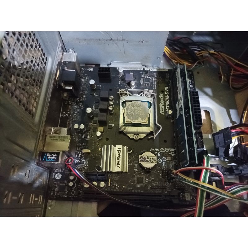 Paket mobo Asrock h31 + intel Pentium Gold G5400