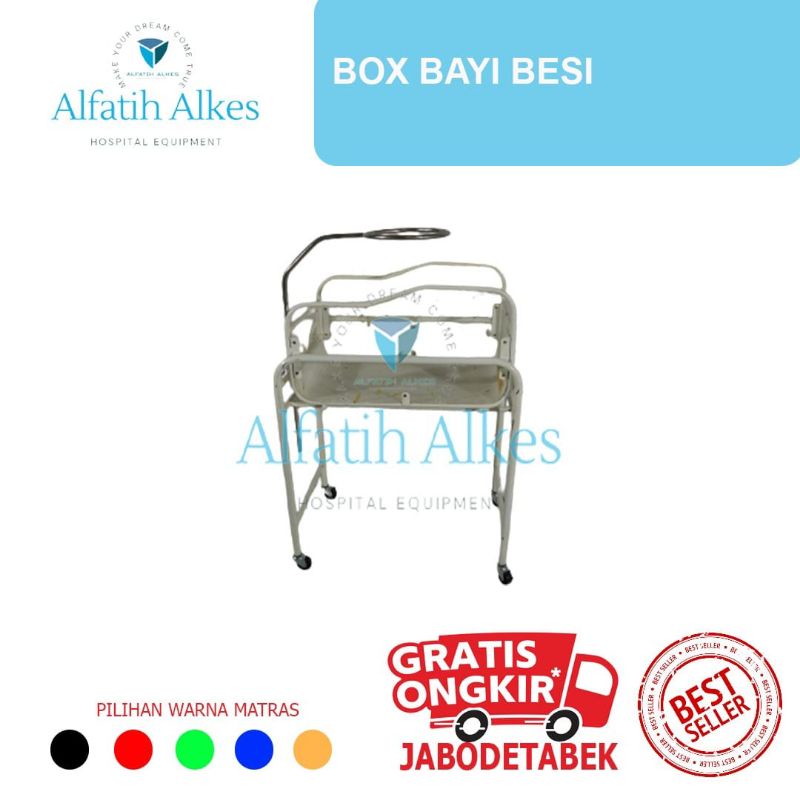 Box bayi besi/baby box/tempat tidur bayi