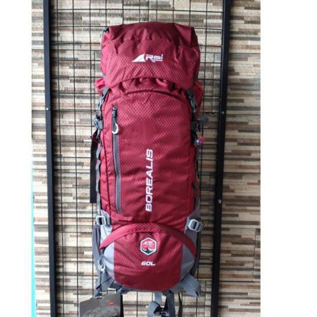 Tas Carrier Rei Borealis 60L Tas Gunung Rei Original