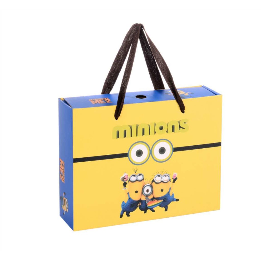 YBSS Kotak Hadiah Bayi Baru Lahir Gift Box Bayi Gift Box Natal Hadiah Ulangtahun 5010-Minion
