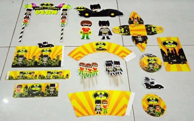 Printable Topper Cupcake Bulat