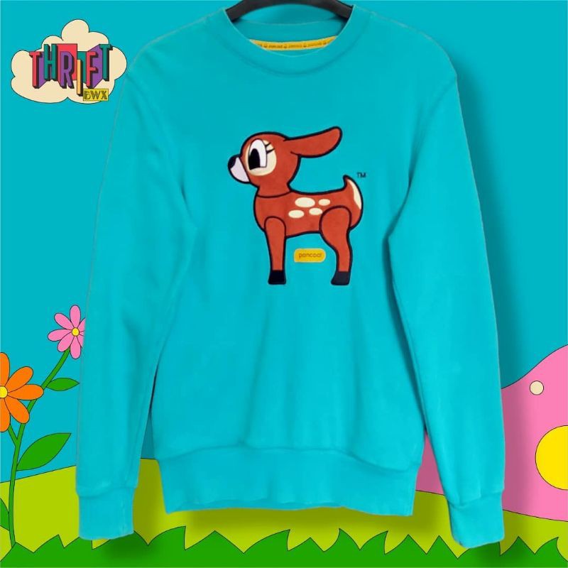 Pancoat Crewneck Biru Tosca
