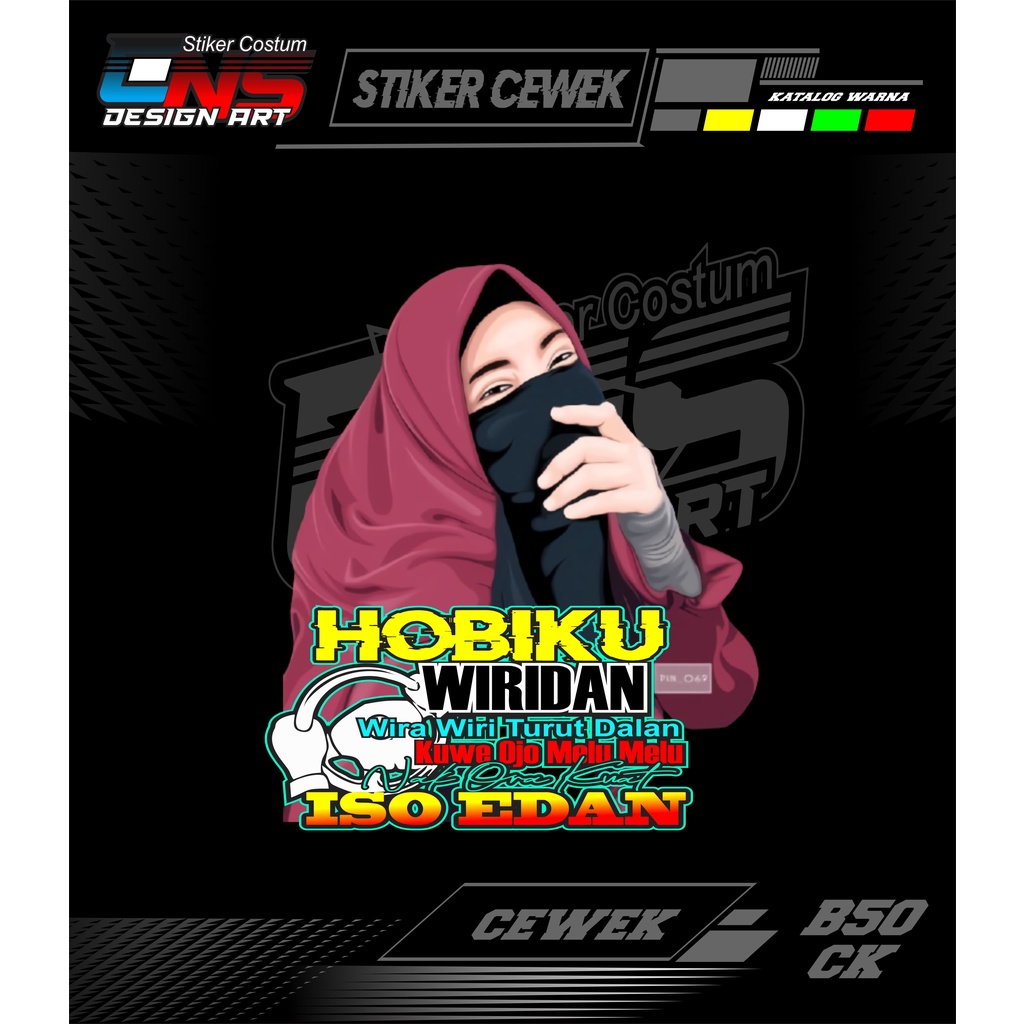 stiker cewek stiker mobil stiker truk stiker motor stiker variasi mobil
