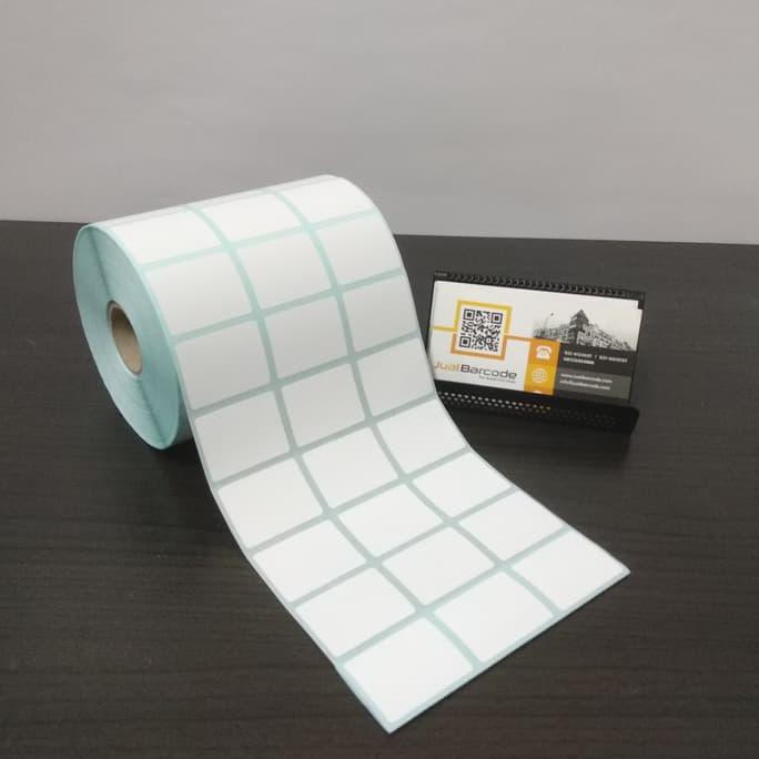 

Best Produk] Label Barcode 33 X 25 (3 Line) Kertas Sticker Label Semicoated 33X25
