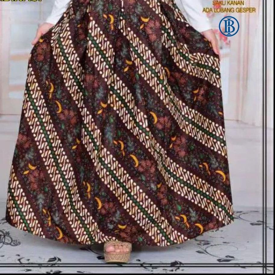 ㅵ Batik01-Rok klok / rok payung batik klasikRok Batik original Pekalongan garansi harga termurah ㅄ