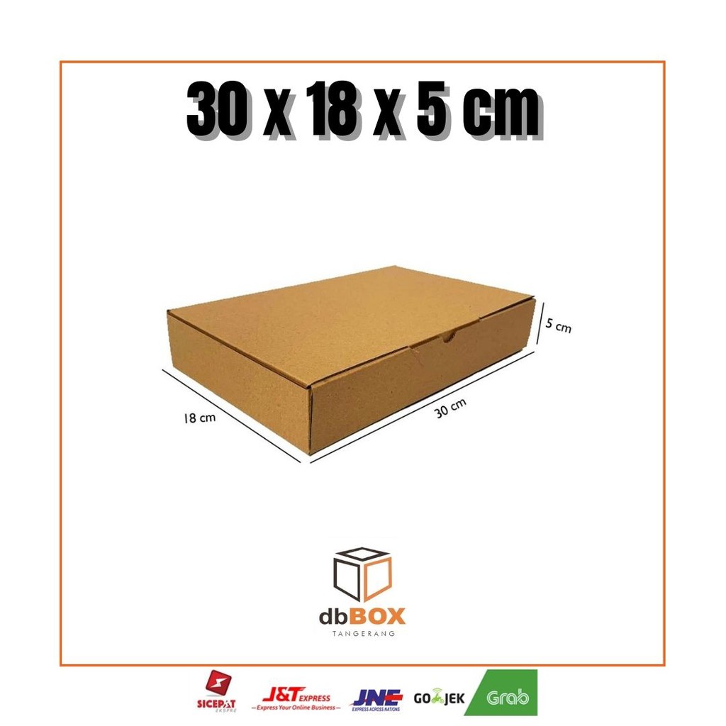

Kardus 30x18x5cm | Box Die Cut dan Easy Usage | Box Kue Bolu | Box Aksesoris | Box Baju