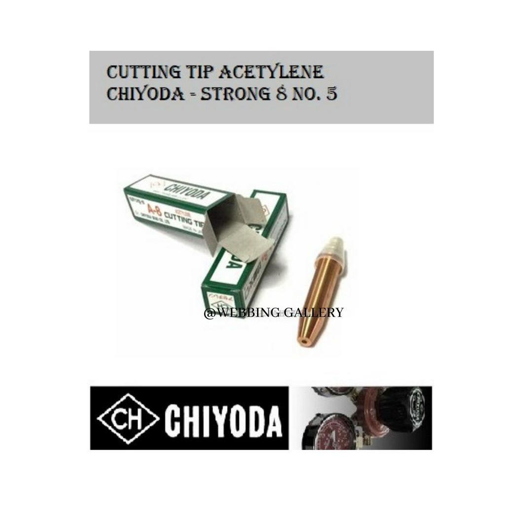 

Chiyoda Cutting Tip Strong 8 Acetylene NO. 5