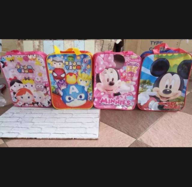 Tas Ransel Anak Karakter Murah Suvenir Ultah