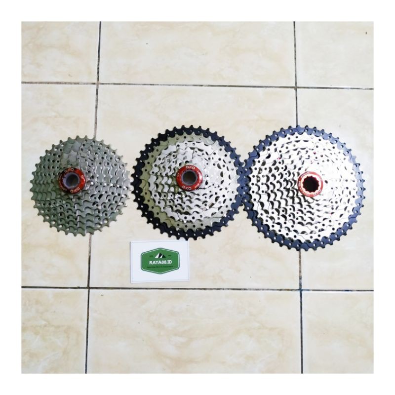 RAYA88 OXO SPROCKET CASSETTE 8 9 10 11 SPEED 11-36T 11-42T 11-46T 11-50T