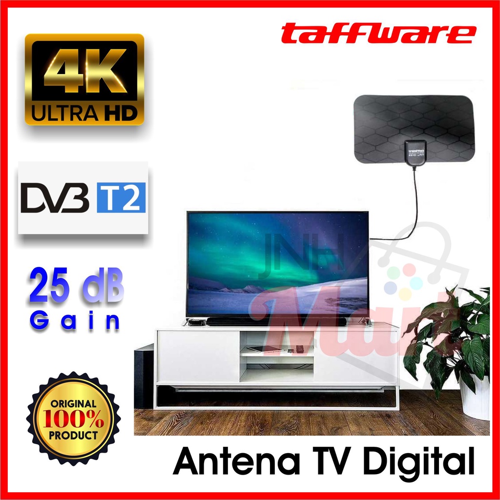 Antena TV Digital DVB T2 4K Ultra HD Anten