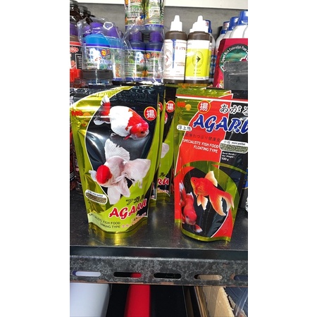 Pelet Agaru / Pakan Koki / Ikan Hias Berwarna 100g