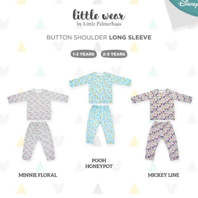 Jual Palmerhaus Little Wear Long Sleeve Shoulder Button Size 1-2 Years  Indonesia|Shopee Indonesia
