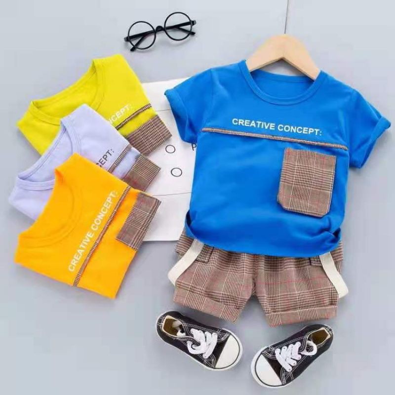 setelan baju anak laki-laki/ setelan baju anak import/ setelan baju anak murah/ baju anak laki -laki