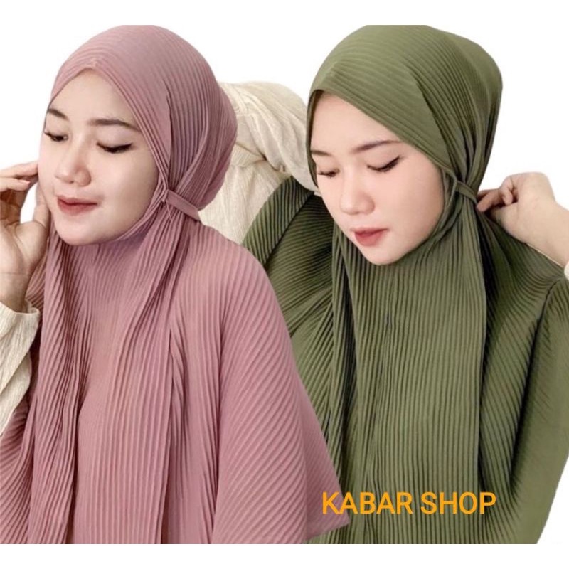 BERGO MARYAM - JILBAB INSTAN - JILBAB BERGO - JILBAB PLISKET - HIJAB BERGO PLISKET - BERGO PLISKET P