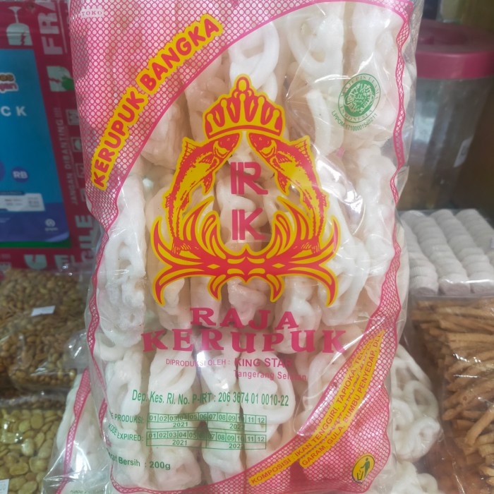 

NEW KERUPUK BANGKA RAJA KERUPUK ASLI BANGKA - ISI 18 PCS