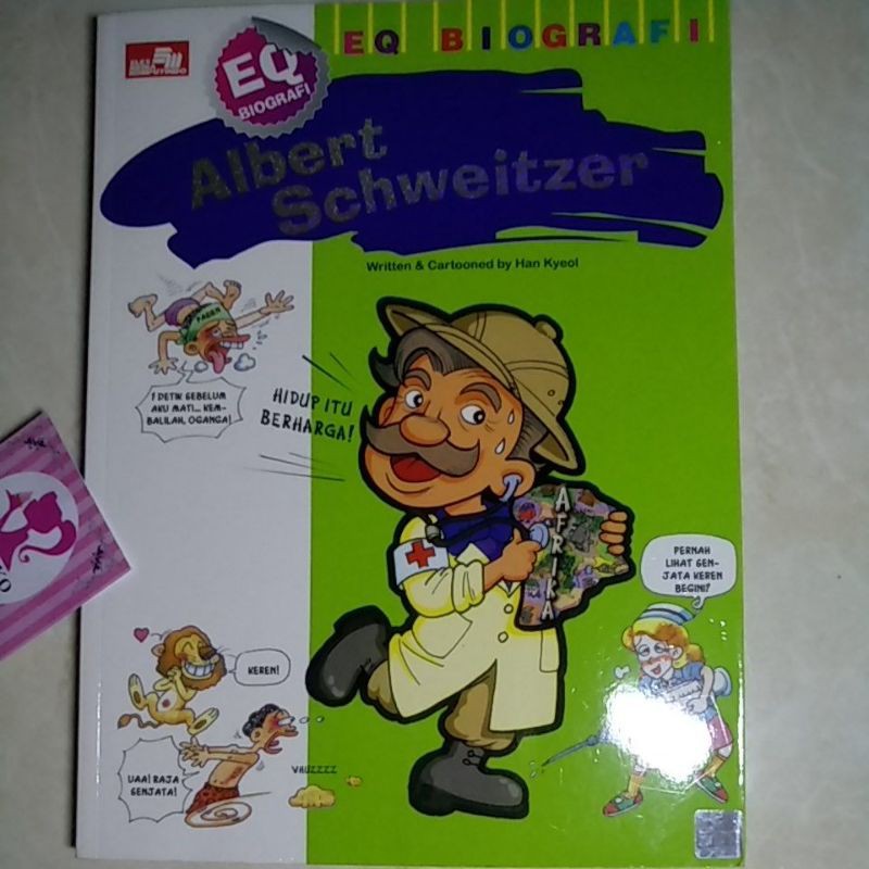 EQ Biografi Albert Schweitzer Buku Elex Media Komputindo