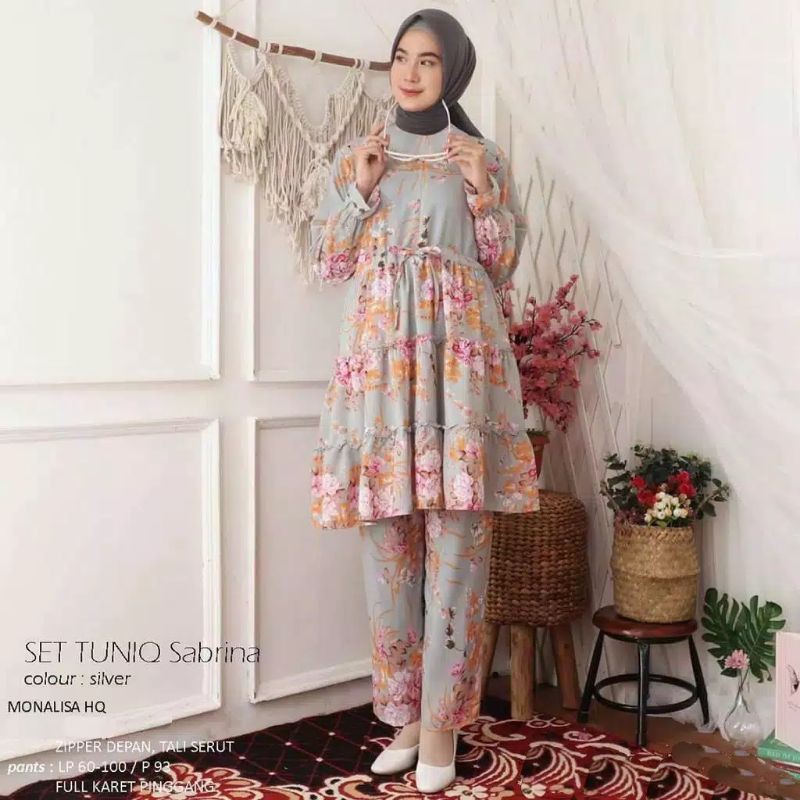 Setelan Bangkok|Set Tunik Sabrina