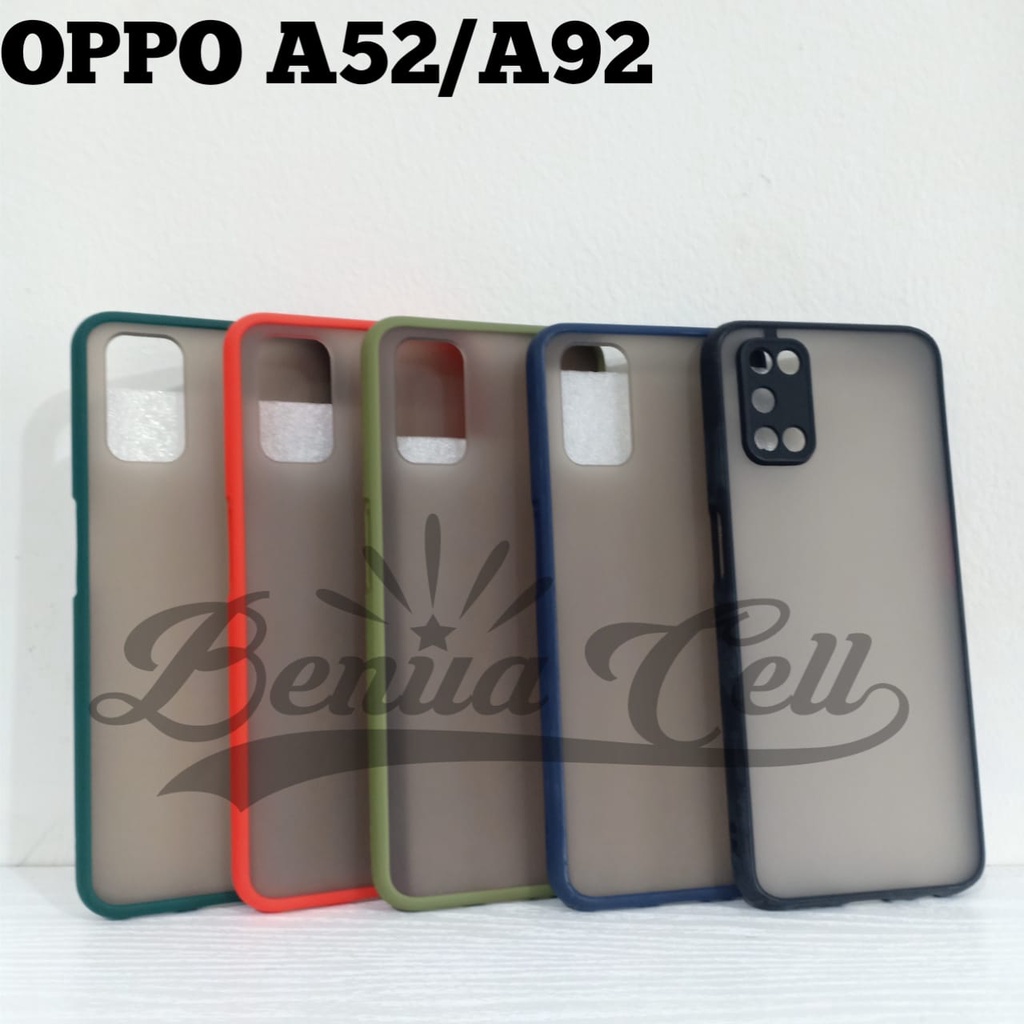 SOFTCASE OPPO A52 A92 - CASE MATTE FULL COLOR OPPO A92 A52