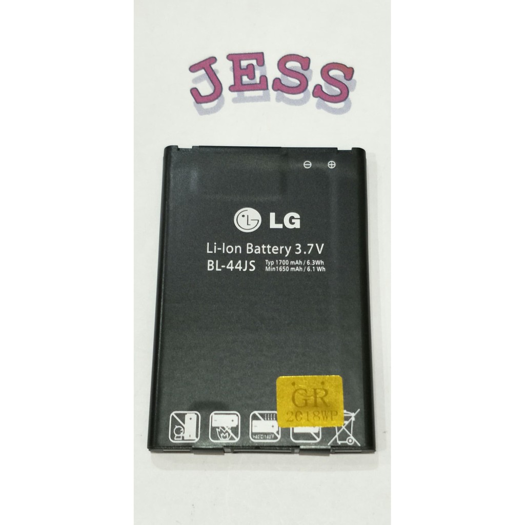 Baterai Battery LG BL-44JS / VS840 ,Viper 4G LTE , L3 , L4 , L5 ,P970