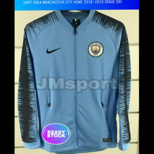 Jaket bola Manchester city home 2018-2019 Grade Ori