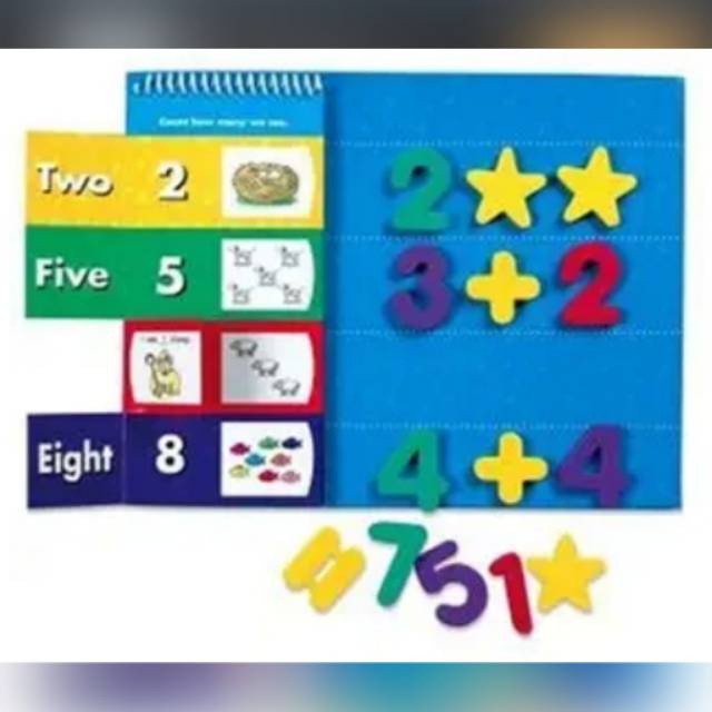 Magnetic Soft Foam Activity Set, 123 Number Fun