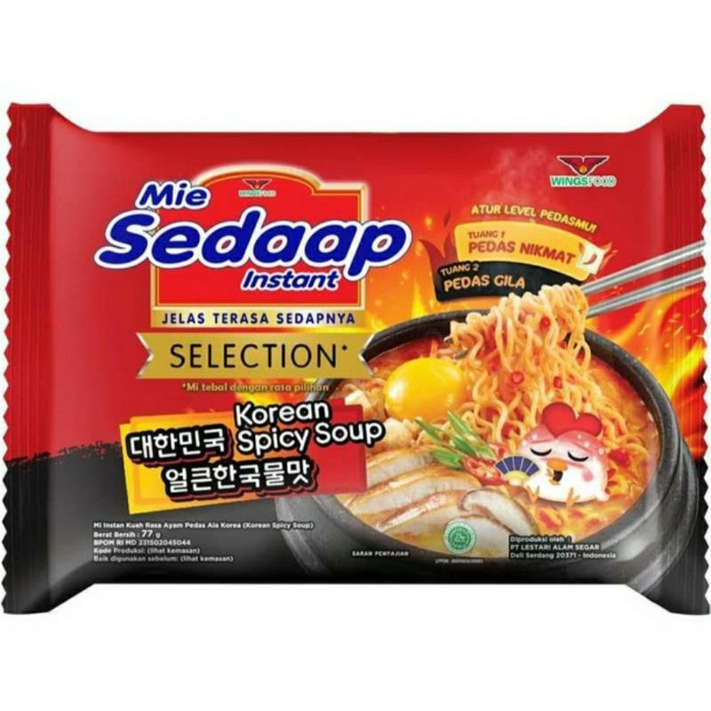 

Sedap korean spicy soup ecer