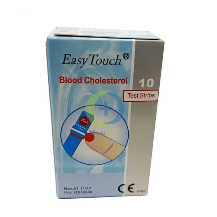 REFILL Strip Tes Darah Easy Touch Kolesterol / Cholestrol - Strip Tes Darah Easy Touch