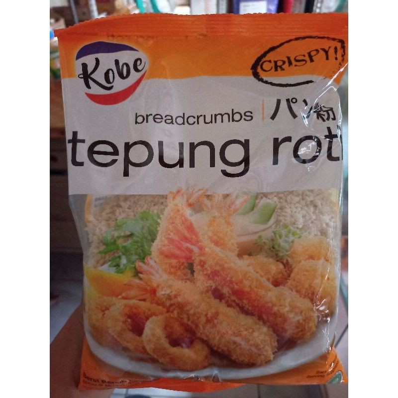 

[MAREM] TEPUNG ROTI PUTIH CRISPY / BREAD & CRUMB KOBE PUTI CRISPY 200 GR