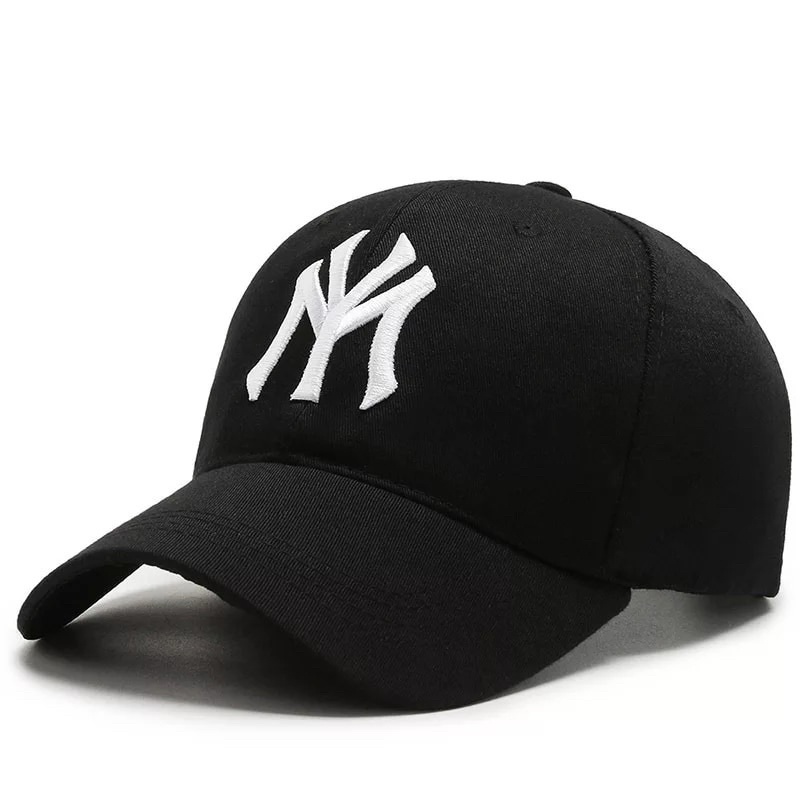 Topi Baseball Unisex Cap Bordir NY Casual Hat