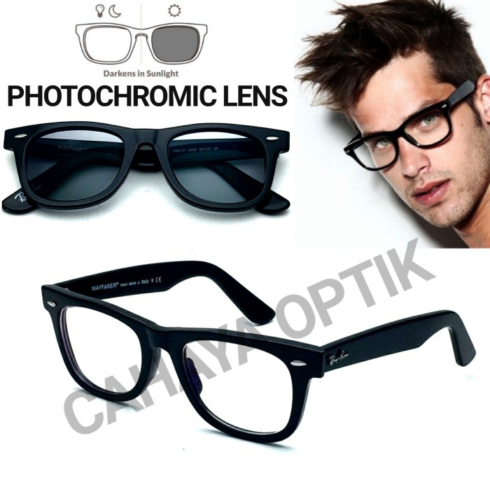 Kacamata Minus Pria - Frame Kacamata Photocromic Pria Type 5121 - Bisa Lensa Minus