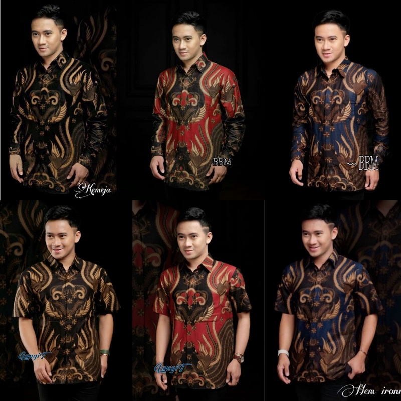 NEW ARRIVAL DISTRO BATIK PRIA BORDIR SOGAN HRB026 BATIKAF NOTOARTO BATIK IPNU-IPPNU HEM PRIA Bel