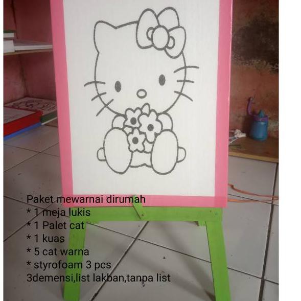 Penjualan Terbanyak mgu 780 Paket mewarnai dirumah 1unit 