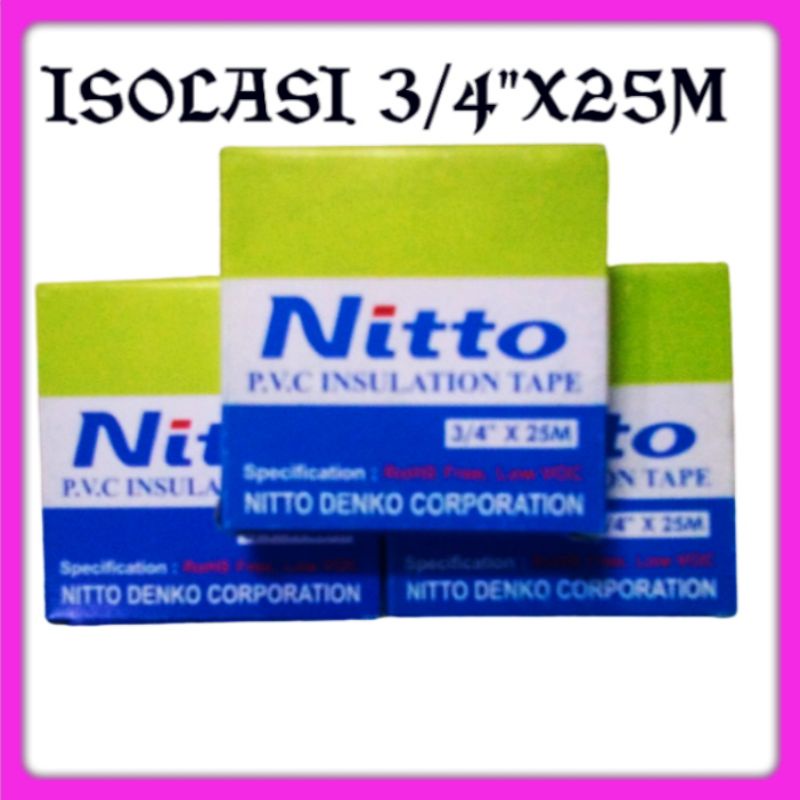 

ISOLASI 3/4" NITTO