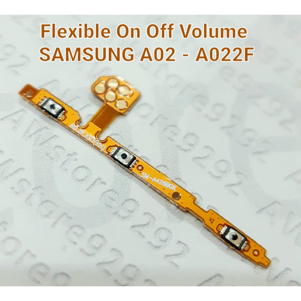 Flex Flexibel Flexible Power On Off Volume SAMSUNG A02 - A022F