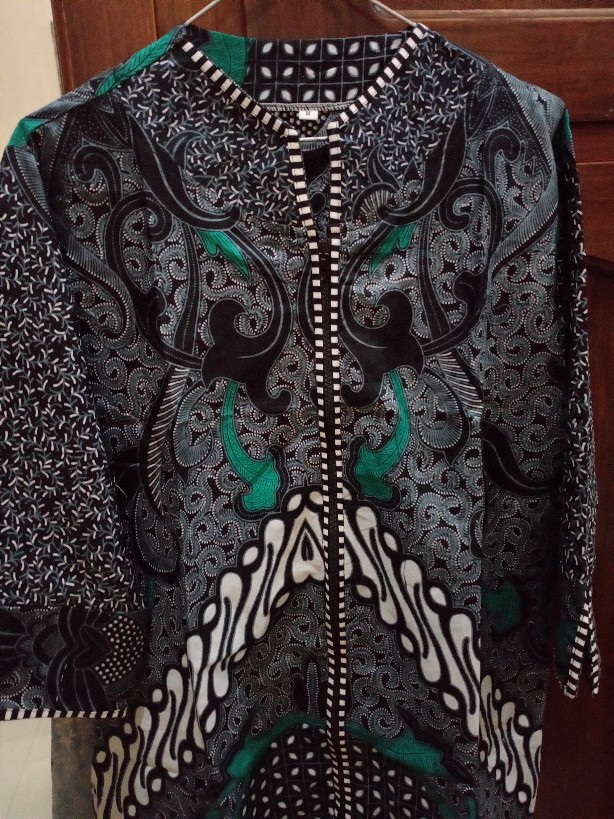 Atasan Batik Dolby Dolbi Dobby Doby Tenun Sutra Tulis Halus Katun Atbm Baron Zipper Zebra Series