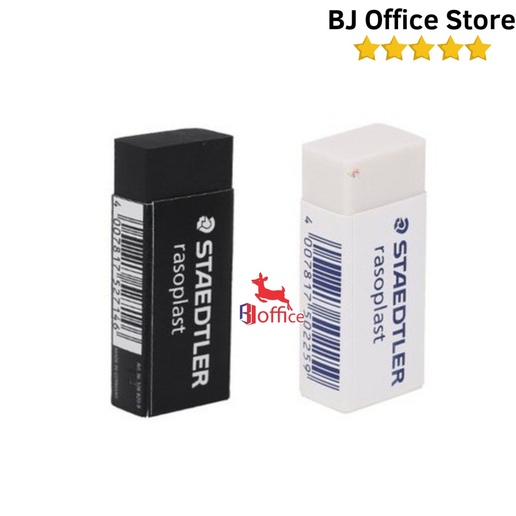 

Penghapus Staedtler Rasoplast Kecil Hitam / Putih