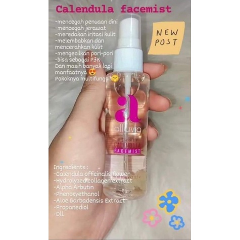 Face mist Calendula alluvia