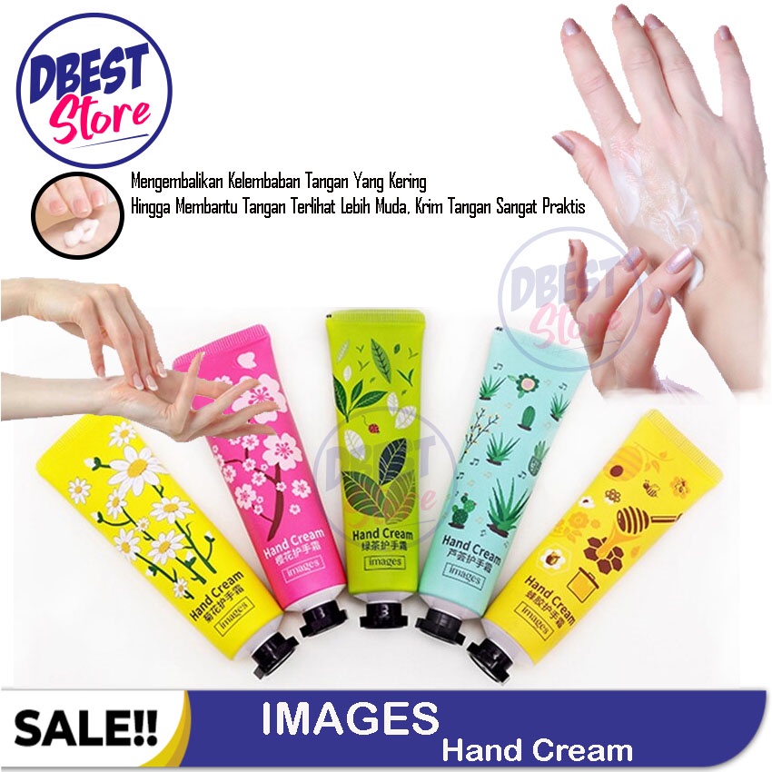 PROMO - 1PCS RANDOM - HAND CREAM IMAGES 30GR / LOTION KRIM TANGAN MENJADIKAN TANGAN HALUS DAN LEMBUT