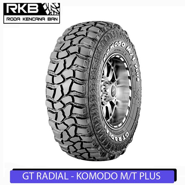 GT SAVERO KOMODO MT Plus Ukuran 33x10.5 R15 Ban Mobil Offroad 4WD