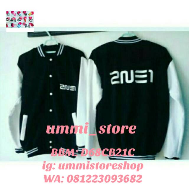 ummi_store Jaket Varsity 2ne1