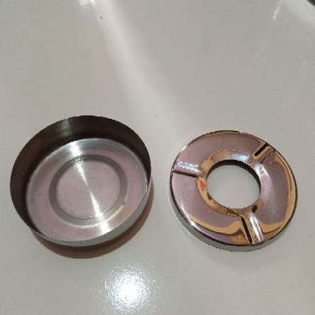 ASBAK BULAT STAINLESS STEEL / ASBAK DONAT STAINLESS STEEL / ASBAK ROKOK