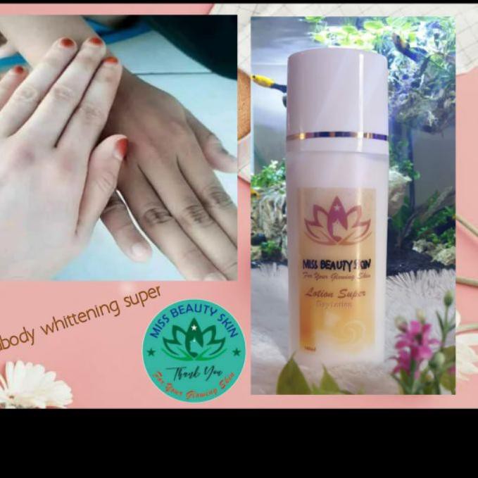 ✩ Dosting Hand Body Lotion Super Whitening Miss Beauty Skin Care Hbl Pemutih Original Dosis Tinggi ☺